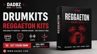 REGGAETON Drum Kit | 100 Drum Samples for FL Studio & Logic Pro