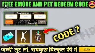 HOW TO GET ROCKY PETIN FREE FIREFOR FREE|REDEEM CODE ROCKY PET
