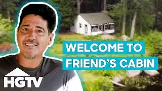 Jonathan Knight Completely Transforms A Lakeside Cabin | Farmhouse Fixer: Camp Revamp