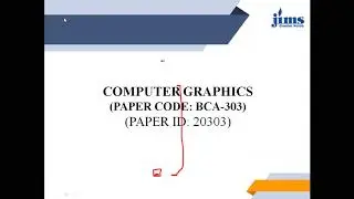 Introduction to Computer Graphics