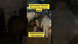 Ташкент Краснодар автобус, Краснодар Ташкент автобус, 