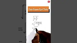 Easy Square Root Magic | Basic square Root Tricks | 