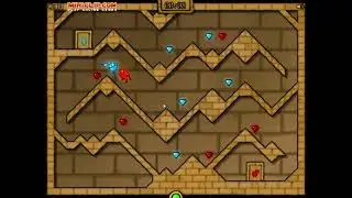 [TWR]Fireboy and Watergirl 2 level 9 speedrun in 18