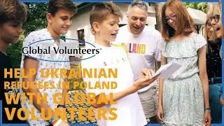 Help Ukrainian Refugees in Poland with Global Volunteers