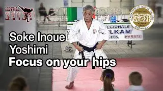 Soke Inoue Yoshimi - Focus on your hips rather than knees - Seminar Italy 2013