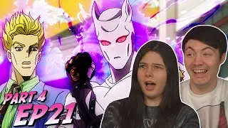 KILLER QUEEN | Jojo's Bizarre Adventure Part 4 Ep 21 REACTION & REVIEW!!