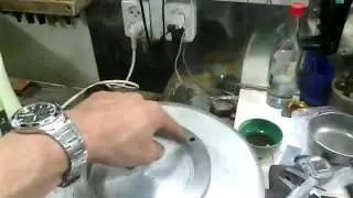 установка детали в патрон