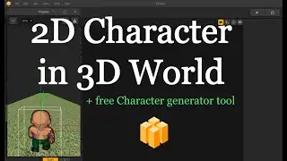 BUILDBOX 3 Tutorial: 2d character in 3d world ?
