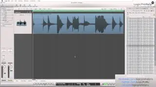 Logic Pro 9. Редактирование аудио. Урок 3 [Logic Pro Help]