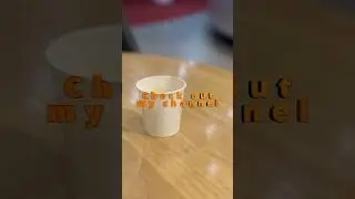Disappearing Cup