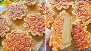 Mini Egg Pie (Bakery Style)#liely #EggPie #fyp