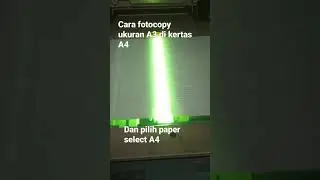 Tips cara fotocopy kertas ukuran A3 di kertas A4