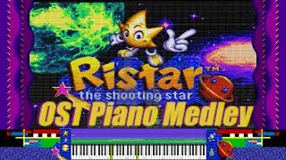 Ristar Non-Stop Full OST Piano Medley