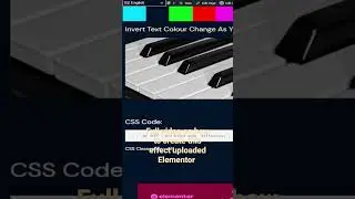 invert text colour on backgrounds and images 