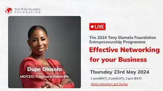 2024 TEF Flagship  Masterclass Session- Effective Networking for your Business