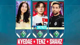 When SEN TENZ mastered Buffed Neon with 100% MATCH MVP w/ Kyedae & ShahZam... | VALORANT