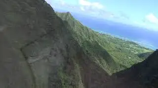 Magnum Helicopter Experience and the Sacred Falls in Oahu