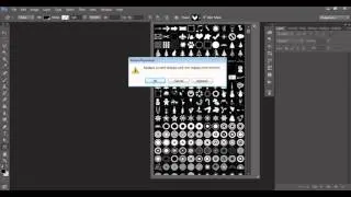 Downloading, backing up and using shapes in Photoshop