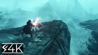 Fight On A Raging Sea (4K) Star Wars