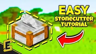 How To Make A Stonecutter In Minecraft (SUPER QUICK MINECRAFT TUTORIAL)