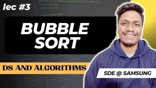 Bubble Sort 🔥 | Algorithm | Explanation + Code | Data Structures and Algorithms | CodeOps