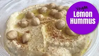 Lemon Hummus | Vegan