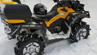 Обзор резины Gorilla Silverback 30'' for Can Am Outlander 1000 XMR