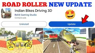 Indian Bike Driving 3D New Update Secret Road Roller Cheat Code🤯🔥 All New Cheat Codes |Harsh in Game