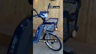 Valor promocional até dia dos pais 11/08. Bicicleta elétrica Max