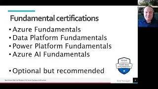 Kevin Chant: Recommended certifications for Azure Synapse enthusiasts