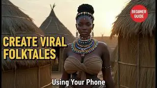 How to create African Stories and Folktales for FREE Using phone