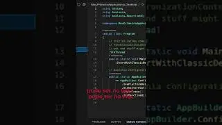 Meu Primeiro App em Avalonia UI - O Shared Project