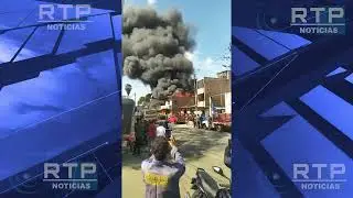 EMERGENCIA EN BARRIO ACEVEDO EN MEDELLÍN