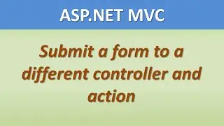 ASP.NET MVC: Submit a form to a different controller and action based on a button click