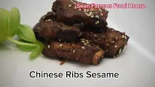Pork Ribs Sesame and honey pork