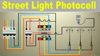 Street Light Photocell | Photocell Connection | Electrical power