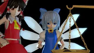 [SFM/Touhou] Cirno's show: Whats heavier a kilogram of steel or a kilogram of feathers (Full)