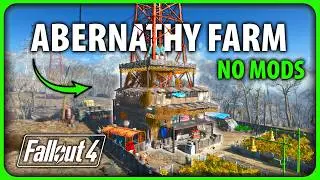 Fallout 4 - Rebuilding Abernathy Farm (No Mods)