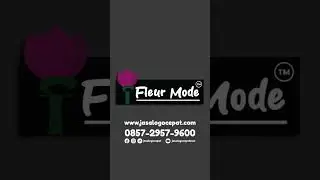 Logo Fleur Mode - jasalogocepat #jasalogo