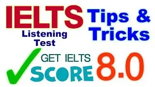 IELTS | listening test | with examples | tips & tricks