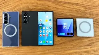 Samsung’s BEST Cases for Galaxy Z Fold 7 & Flip 7 (ThinFit Pro, Clear Magnet)