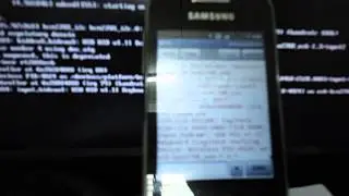 serial boot message