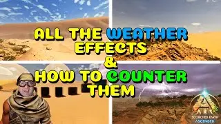 All the WEATHER EFFECTS and how to COUNTER them | Ark Survival Ascended