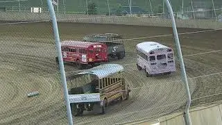 2019 Lawrenceburg Speedway Back-to-School Bus Race