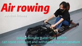 Experience Full-Body Sculpting with Air Resistance Rowing Machine | Strengthen Core, Torch Fat!