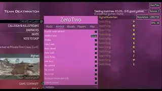 [MW2/NPEB00731] ZeroTwo V3 Sprx Non-Host Mod Menu [Cex-Dex-Hen]