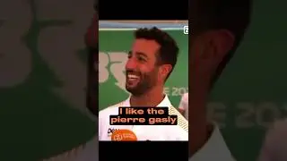 daniel ricciardo  shouts pierregasly  #f1 #formula1 #danielricciardo  #formula #formula1race