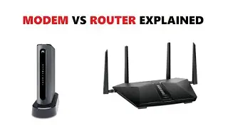 Modem vs. Router - What's the Difference?