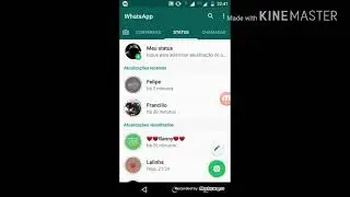 COMO MUDAR A FONTE DO STATUS FOTOS DO WHATSAPP!!!