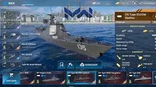 CN TYPE 052DM DAZHOU with Vip armaments : Modern Warships